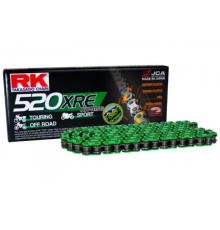 RK ланцюг DRIVE LAND MM520XRE-120(XW-RING) ТРОС (CLF) У КОМПЛЕКТІ, ЗЕЛЕНИЙ КОЛІР (МІСТКІСТЬ: ДО 800 КУБ. СМ.) (36,5 КН)