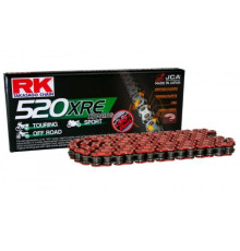 РК ланцюг DRIVE LAND RR520XRE-120 (XW-RING) ЛАМПА (CLF) В КОМПЛЕКТІ КОЛІР ЧЕРВОНИЙ (ПОТУЖНІСТЬ: ДО 800 CCM) (36,5 KN)
