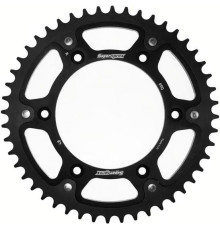 SUPERSPROXЗІРКА ПІДВІЙНЕ КІЛЬЦЕ 899 47 STEALTH (СТАЛЬ ТА АЛЮМІНІЙ) KTM SX/EXC (JTR897.47) КОЛІР ЧОРНИЙ