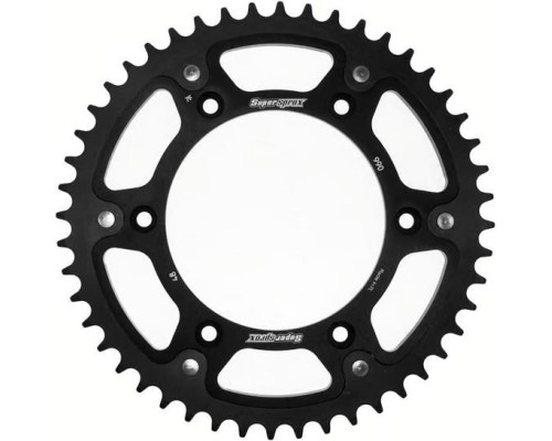 SUPERSPROXЗІРКА ПІДВІЙНЕ КІЛЬЦЕ 899 47 STEALTH (СТАЛЬ ТА АЛЮМІНІЙ) KTM SX/EXC (JTR897.47) КОЛІР ЧОРНИЙ