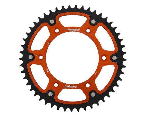 SUPERSPROXЗІРКА ПІДВІЙНЕ КІЛЬЦЕ 899 47 STEALTH (СТАЛЬ ТА АЛЮМІНІЙ) KTM SX/EXC (JTR897.47) КОЛІР ПОМАРАНВИЙ