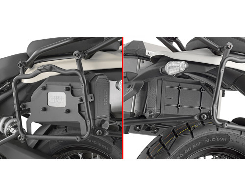 КОМПЛЕКТ GIVI S250 ДЛЯ РАМИ PL9059 - ROYAL ENFIELD himalayan 450 (24 > 25)