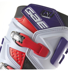 GAERNE ЧЕРЕВИКИ CROSS/ENDURO JUNIOR/KID/ДИТЯЧІ MODEL GX-J WHITE/RED/PURPLE КОЛІР БІЛИЙ/ЧЕРВОНИЙ/ФІОЛЕТОВИЙ РОЗМІР 38