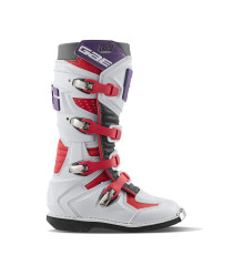 GAERNE ЧЕРЕВИКИ CROSS/ENDURO JUNIOR/KID/ДИТЯЧІ MODEL GX-J WHITE/RED/PURPLE КОЛІР БІЛИЙ/ЧЕРВОНИЙ/ФІОЛЕТОВИЙ РОЗМІР 39