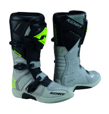KENNY RACING ЧЕРЕВИКИ CROSS/ENDURO TRACK T2 GREY/NEON YELLOW КОЛІР СІРИЙ/ЖОВТИЙ FLUO РОЗМІР 46