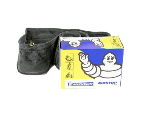 КАМЕРА MICHELIN, CH. 16 MI, ЗАПІРНИЙ КЛАПАН TR4, ТАЛЬКОМ 180/55-17, 180/65-16, MT90-16, MU90-16, MU85-16, 120/90-16, 130/90-16, 140/90-16, 150/80-16, 160/80-16