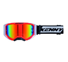 Окуляри KENNY RACING PERFORMANCE EVO 2 NEON RED MIRROR LENS - колір дзеркала: червоний/чорний/білий