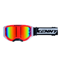 Окуляри KENNY RACING PERFORMANCE EVO 2 NEON RED MIRROR LENS - колір дзеркала: червоний/чорний/білий