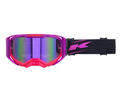 Окуляри KENNY RACING PERFORMANCE EVO 2 PURPLE MIRROR ФІОЛЕТОВІ/ЧОРНІ