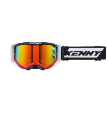 Окуляри KENNY RACING PERFORMANCE EVO 2 ЧЕРВОНІ БІЛІ-ПРОЗОРІ ЛІНЗИ - ПРОЗОРІ ЛІНЗИ ЧЕРВОНІ/БІЛІ/ЧОРНІ