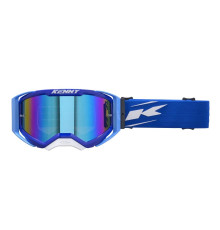 Окуляри KENNY RACING PERFORMANCE EVO 2 БІЛІ СИНІ ДЗЕРКАЛОВІ
