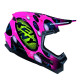 Шолом Kenny Racing Cross/Enduro Performance ERT Graphic + POP System, колір: рожевий/чорний, розмір M