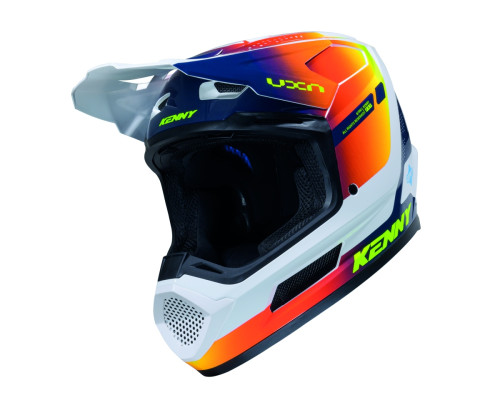 Шолом Kenny Racing Cross/Enduro Performance Ert Graphic, темно-синій, помаранчевий, гоночний, колір, синій/помаранчевий, розмір L