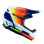 Шолом Kenny Racing Cross/Enduro Performance Ert Graphic, темно-синій, помаранчевий, гоночний, колір, синій/помаранчевий, розмір XL