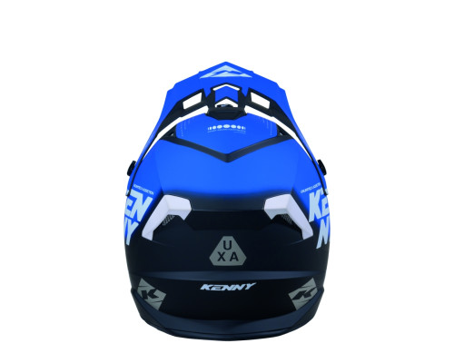 Шолом Kenny Racing для кросу/ендуро з графікою Focus Blue, розмір L
