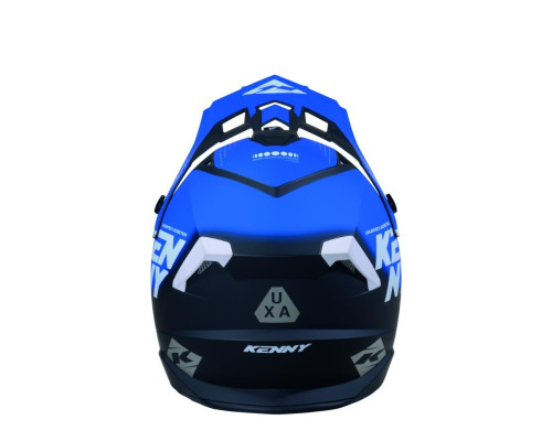 Шолом Kenny Racing для кросу/ендуро з графікою Focus Blue, розмір S