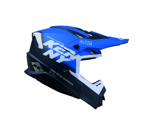 Шолом Kenny Racing для кросу/ендуро з графікою Focus Blue, розмір XL