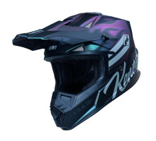 Шолом Kenny Racing для кросу/ендуро, дитячий/юніорський/дитячий, з графікою та брудом, розмір M (49-50 см)