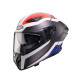 Шолом CABERG 2026 Full Face з козирком, модель DRIFT EVO II CARBON CBR, колір чорний/синій/червоний, матовий, розмір S