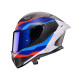 Шолом CABERG 2026 Full Face з козирком, модель DRIFT EVO II CARBON MSPORT, колір чорний/синій/червоний, матовий, розмір L