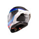 Шолом CABERG 2026 Full Face з козирком, модель DRIFT EVO II CARBON MSPORT, колір чорний/синій/червоний, матовий, розмір L