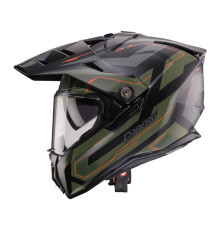 Шолом CABERG 2026 для бездоріжжя / трейлу / пригод DUOSPORT (подвійний) TANAMI RANGER, колір білий/червоний/синій, розмір M