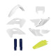 ПЛАСТИКОВИЙ КОМПЛЕКТ POLISPORT (ПОВНИЙ) HUSQVARNA TE/FE TPI '24-'25 ВКЛЮЧАЄ ЗАХИСТ ФАРИ ТА ЗАХИСТ АМОРТИЗАТОРІВ. КОЛІР: БІЛИЙ, СИНІЙ (оригінальний), '24