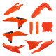 КОМПЛЕКТ ПЛАСТИКУ POLISPORT (ПОВНИЙ) KTM SX/SX-F/XC/XC-F '25-'26 ВКЛЮЧАЄ ПЕРЕДНЮ НАКЛАДУ ТА ЗАХИСНІ НАКЛАДКИ АМОРТИЗАТОРІВ ПОМАРАНЧЕВОГО КОЛЬОРУ (OEM)