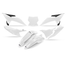 Пластиковий комплект UFO 2025/11 з кришкою фари KTM SX 85 '25-'26 білий