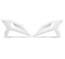 UFO 2025/11 КРИШКИ РАДІАТОРА BETA RR 250 / 300 / 350 / 400 / 450 '25-'26 КОЛІР БІЛИЙ