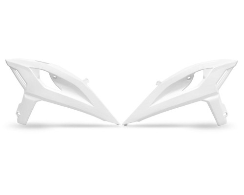 UFO 2025/11 КРИШКИ РАДІАТОРА BETA RR 250 / 300 / 350 / 400 / 450 '25-'26 КОЛІР БІЛИЙ