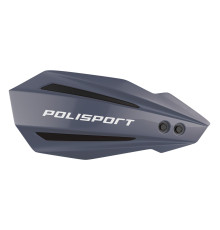СПЕЦІАЛЬНА ПРОПОЗИЦІЯ POLISPORT НА ЗАХИСТИ РУК (РУЧІ) МОДЕЛЬ BULLIT З УНІВЕРСАЛЬНИМ КОМПЛЕКТОМ КРІПЛЕННЯ 22/28 KTM КОЛІР СІРИЙ (ЗАПАСНА УПАКОВКА)