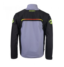 Куртка KENNY RACING ADVENTURE/ENDURO, ТРЕК СІРИЙ/НЕОНОВИЙ ЖОВТИЙ, КОЛІР ЧОРНИЙ/СІРИЙ/ФЛУОРОТЕНЗУРНИЙ ЖОВТИЙ, РОЗМІР XL