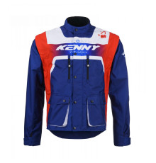 Куртка KENNY RACING ADVENTURE/ENDURO, колір TRACK PATRIOT, червоний/синій/білий, флуоресцентний, розмір XL