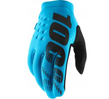 Рукавички 100 PERCENT CROSS/ENDURO BRISKER БІРЮЗОВОГО КОЛЬОРУ РОЗМІР M