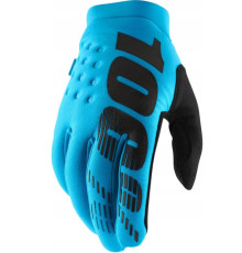 Рукавички 100 PERCENT CROSS/ENDURO BRISKER БІРЮЗОВОГО КОЛЬОРУ РОЗМІР M