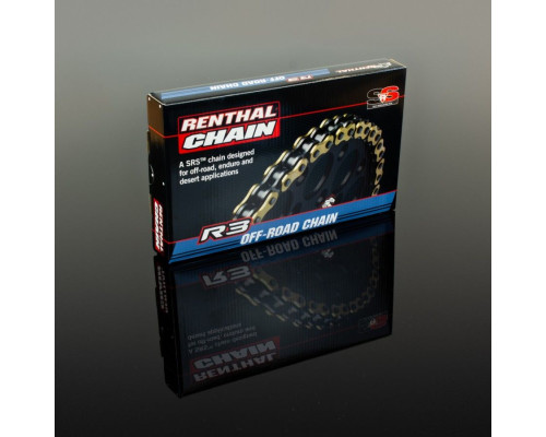 Ланцюг приводу RENTHAL R3-3 SRS-RING для бездоріжжя, ланка 520-120L