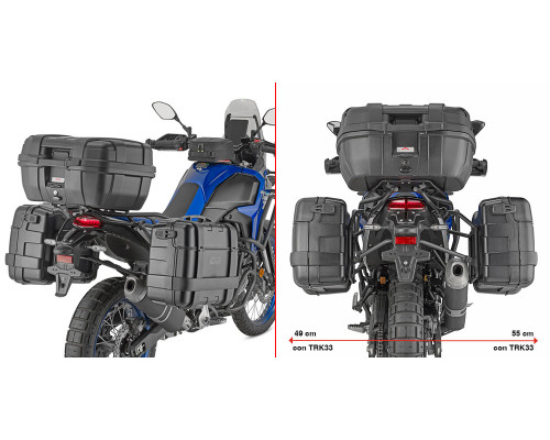 GIVI ONE-FIT MONOKEY SIDE BOX FRAME - YAMAHA ténéré 700 (25)