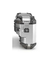 Бічний кофр KAPPA 2025/05 37 л лівий та 33 л правий MONOKEY CAM SIDE KVG37AL KVGS33AR K'VOYAGER, алюмінієвий, сріблястий