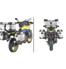 БІЧНИЙ СТІЙКАЧ КЕЙСА KAPPA 2025/11 MONOKEY CAM SIDE SUZUKI V-STROM 800 DE / SE '23-'25 - ДЛЯ АЛЮМІНІЄВОГО КЕЙСА KVG K'VOYAGER - ПРАВА ВСТАВА KVGS33