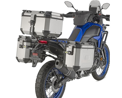 Бічний кейс KAPPA MONOKEY 2025/11 для YAMAHA TENERE 700 / RALLY '25-'26 - для KFR K'FORCE та KVG K'VOYAGER з алюмінієвим корпусом
