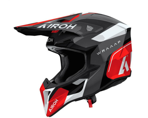 Чохол AIROH CROSS / ENDURO / ATV / QUAD WRAAAP CONQUER КОЛІР ЧОРНИЙ/ЧЕРВОНИЙ/БІЛИЙ РОЗМІР M