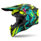 Чохол AIROH CROSS / ENDURO / ATV / QUAD WRAAAP CYBER COLOR FLUO YELLOW/MATTO WREN РОЗМІР L
