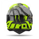 Чохол AIROH CROSS / ENDURO / ATV / QUAD, темний колір, флуоресцентний зелений/чорний/сірий, розмір L
