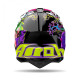 AIROH CROSS / ENDURO / ATV / QUAD WRAAAP МУЗИЧНИЙ КОЛІР ЧОРНИЙ/ЗЕЛЕНИЙ/ФІОЛЕТОВИЙ РОЗМІР M