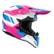 Окуляри AIROH CROSS / ENDURO / ATV / QUAD WRAAAP VISION, колір: білий/синій/рожевий, розмір M