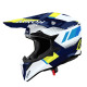 Окуляри AIROH CROSS / ENDURO / ATV / QUAD WRAAAP VISION, колір флуоресцентний, жовтий/синій/білий, розмір L