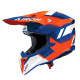 Чохол AIROH CROSS / ENDURO / ATV / QUAD WRAAAP VISION ПОМАРАНЧЕВИЙ/СИНІЙ/БІЛИЙ РОЗМІР L