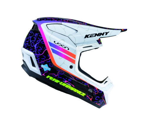 Шолом Kenny Racing Cross/Enduro Performance ERT Graphic + Wave Чорно-білий колір Чорно-білий Розмір S
