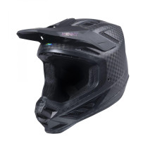 Шолом Kenny Racing Cross/Enduro, титановий, великий карбоновий, матовий, голографічний, чорний, розмір L